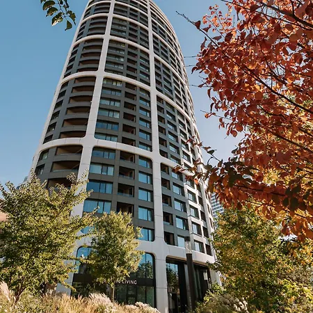 Skau White In Sky Park 3 Tower 27 Floor Panoramic View Free Parking Apartment *