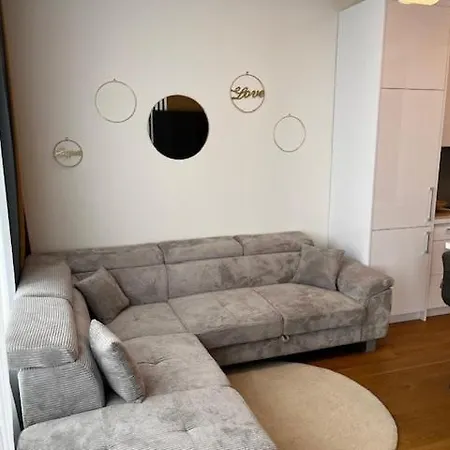 Skau White In Sky Park 3 Tower 27 Floor Panoramic View Free Parking * Bratislava