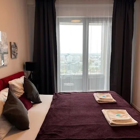 Skau White In Sky Park 3 Tower 27 Floor Panoramic View Free Parking Apartment