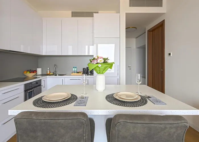 Skau Sky Park White By Zaha Hadid 3 Tower 27 Floor Panoramic View Free Parking *